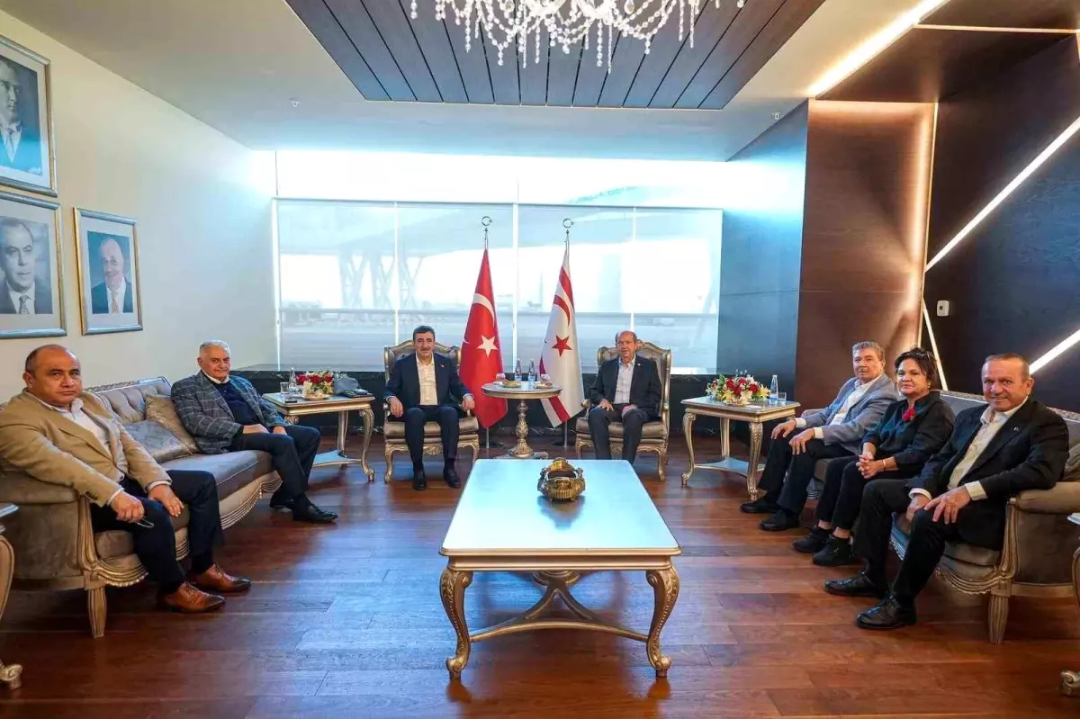 cumhurbaskani yardimcisi cevdet yilmaz kktc temaslarini tamamladi VXqHA5ZW.jpg