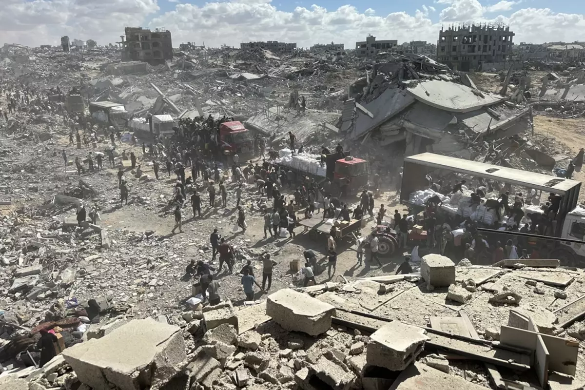 dunyanin gozu gazzede israilli rehinelerin birakilmasina saat 0800de baslanacak JS9TJX9L.jpg