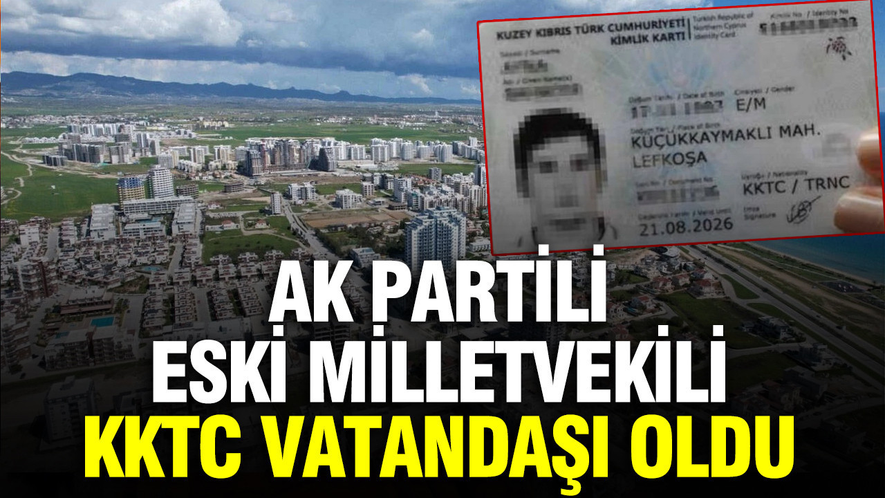 Eski AK Parti Milletvekili Mehmet Metiner KKTC Vatandaşlığına Geçti