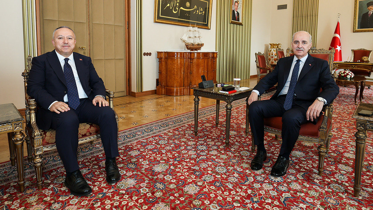 TBMM Başkanı Numan Kurtulmuş, Emniyet Genel Müdürü Ali Fidan ile Önemli Bir Görüşme Gerçekleştirdi