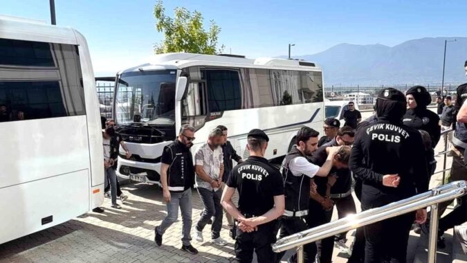 Bursa’da Uyuşturucu Operasyonu: 40 Tutuklama